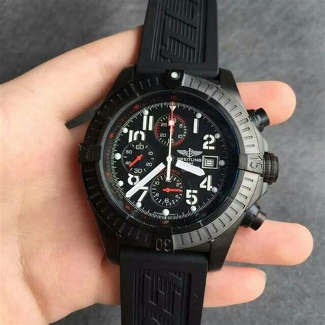 breitling super avenger blacksteel replica|breitling super avenger replica.